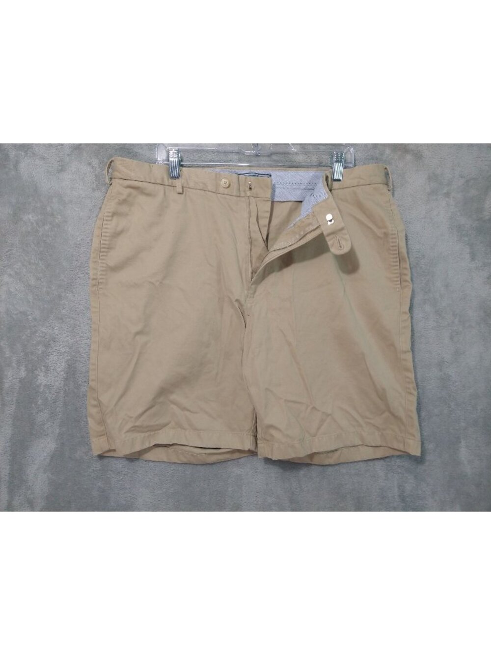 Peter Millar Shorts Mens 38 Beige Soft Touch Twill Golf Chino Pima Cotton